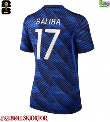 Frankrike William Saliba #17 Hemmatröja Dam VM 2026 Kortärmad